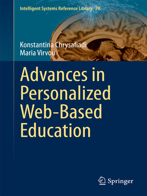 cover image of Advances in Personalized Web-Based Education